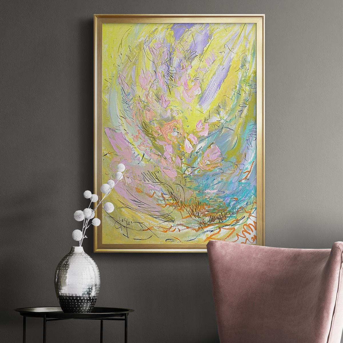Approaching Equinox - Modern Framed Canvas Print