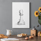 Chess Piece Study VI Premium Gallery Wrapped Canvas - Ready to Hang