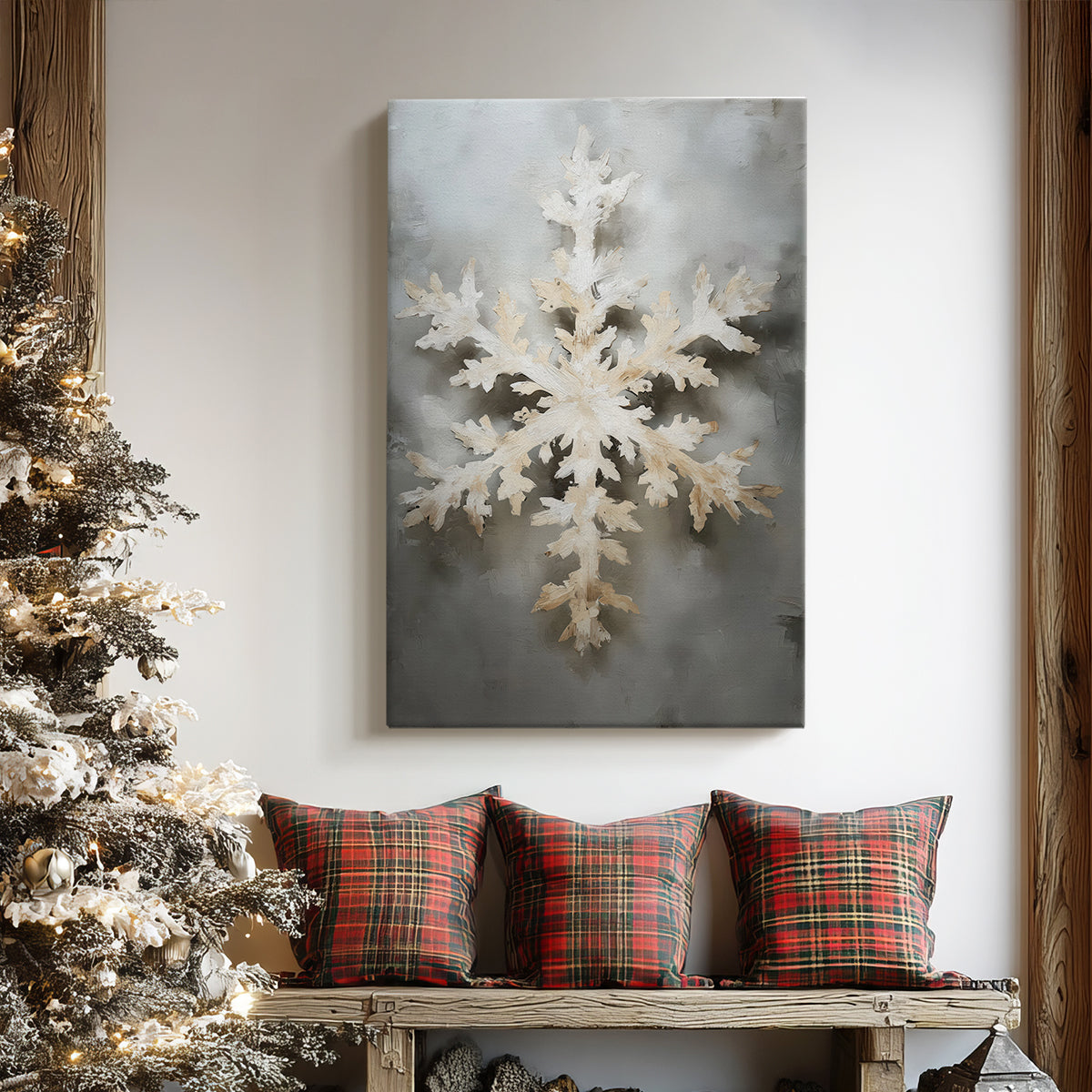Chalk Serenade of Dawn - Canvas Art Print
