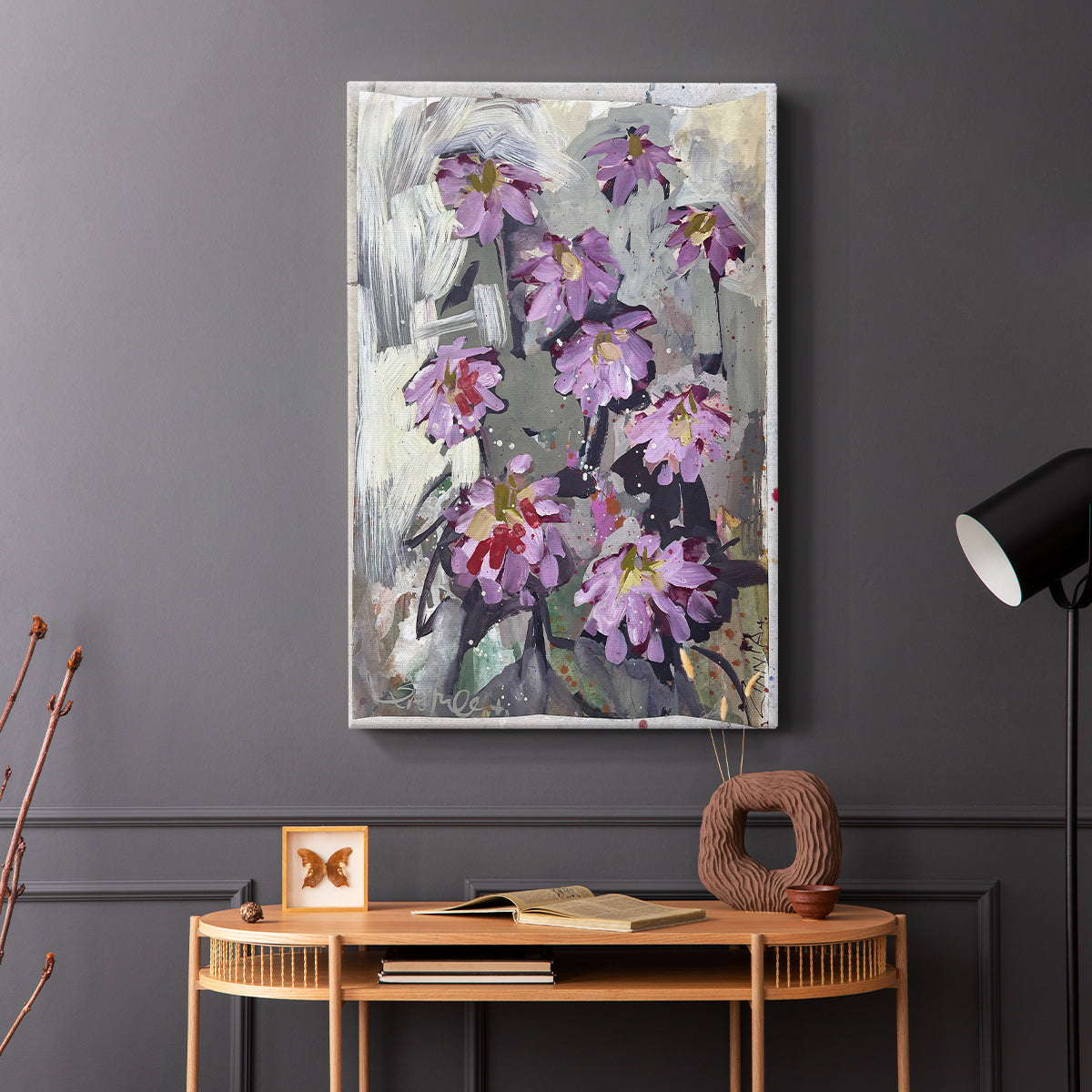 Zinnia II - Canvas Art Print