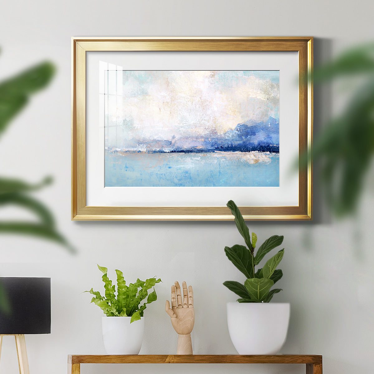 Symphony Bay - Modern Framed Art Print