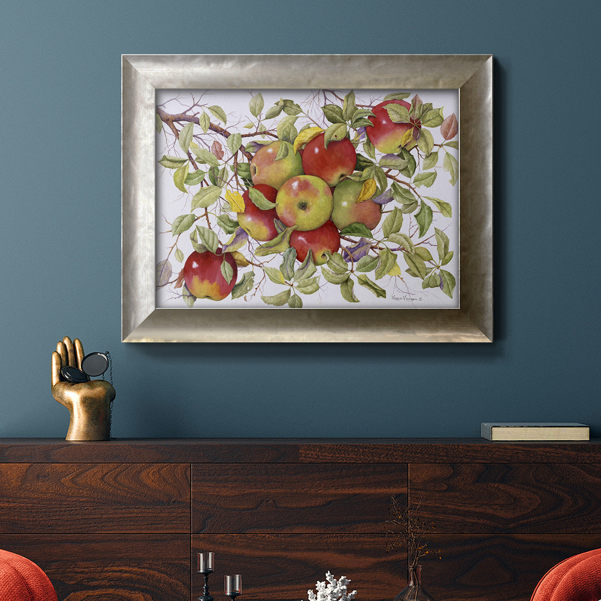 Apples Premium Framed Canvas- Ready to Hang