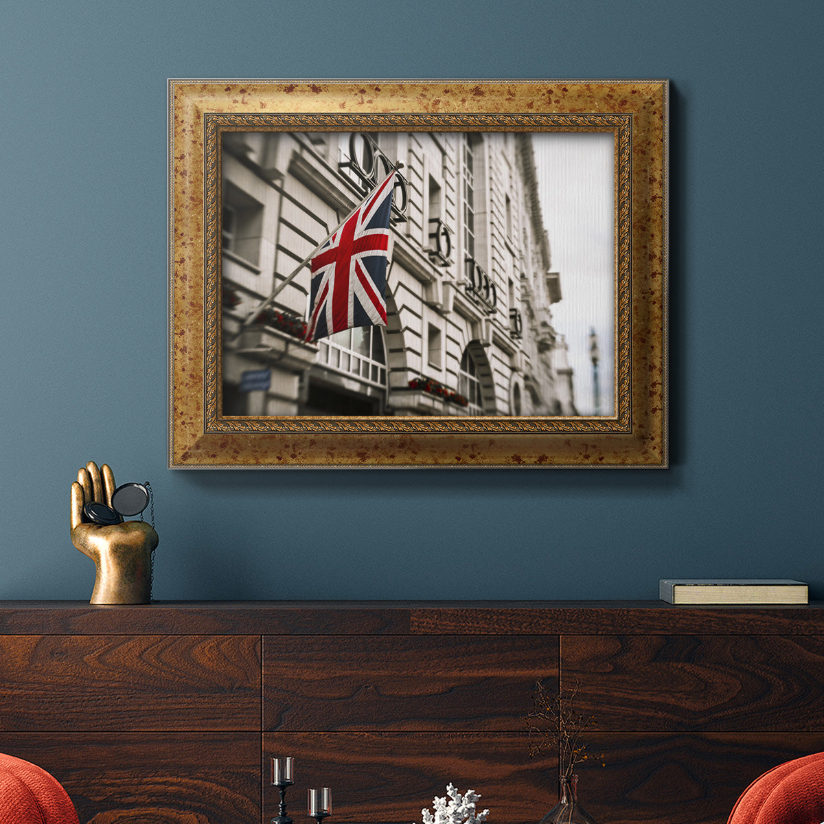 London Scene II Premium Framed Canvas- Ready to Hang