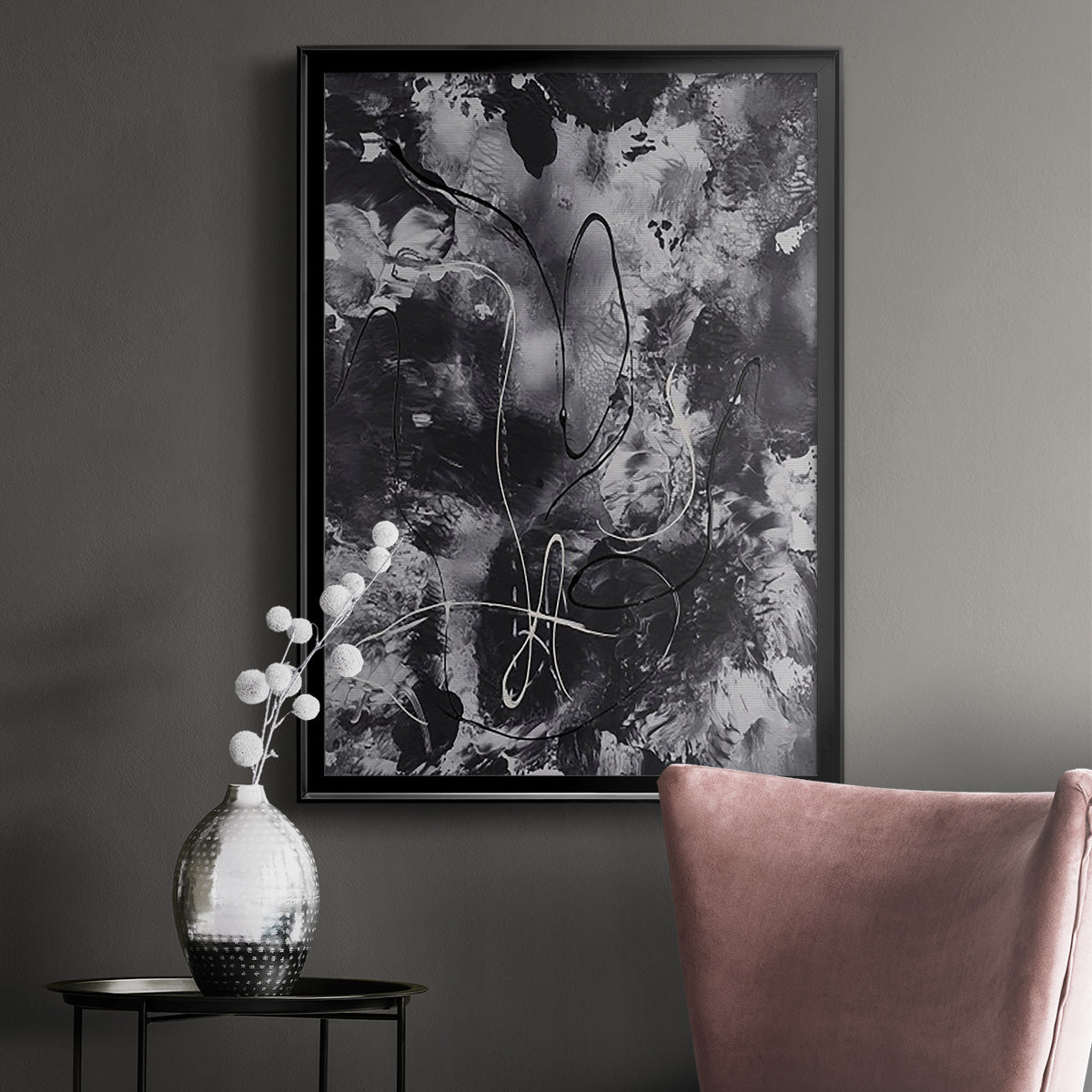 Radical Mix II - Modern Framed Canvas Print