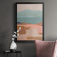 Desert Sunrise I - Modern Framed Canvas Print