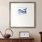 Whale Love I Premium Framed Print Double Matboard