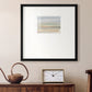 Soft Far Field Premium Framed Print Double Matboard