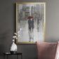 Rain in The City I - Modern Framed Canvas Print