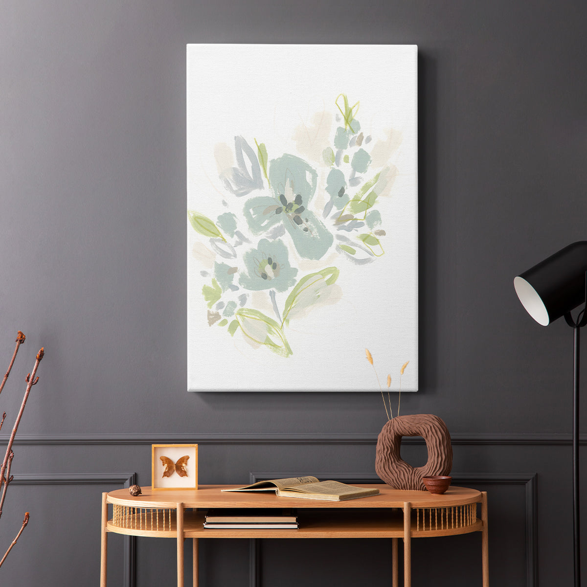 Seafoam Petals III - Canvas Art Print