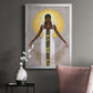 Her Peace - Modern Framed Canvas Print