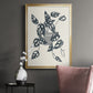 Growing Leaves IV - Modern Framed Canvas Print