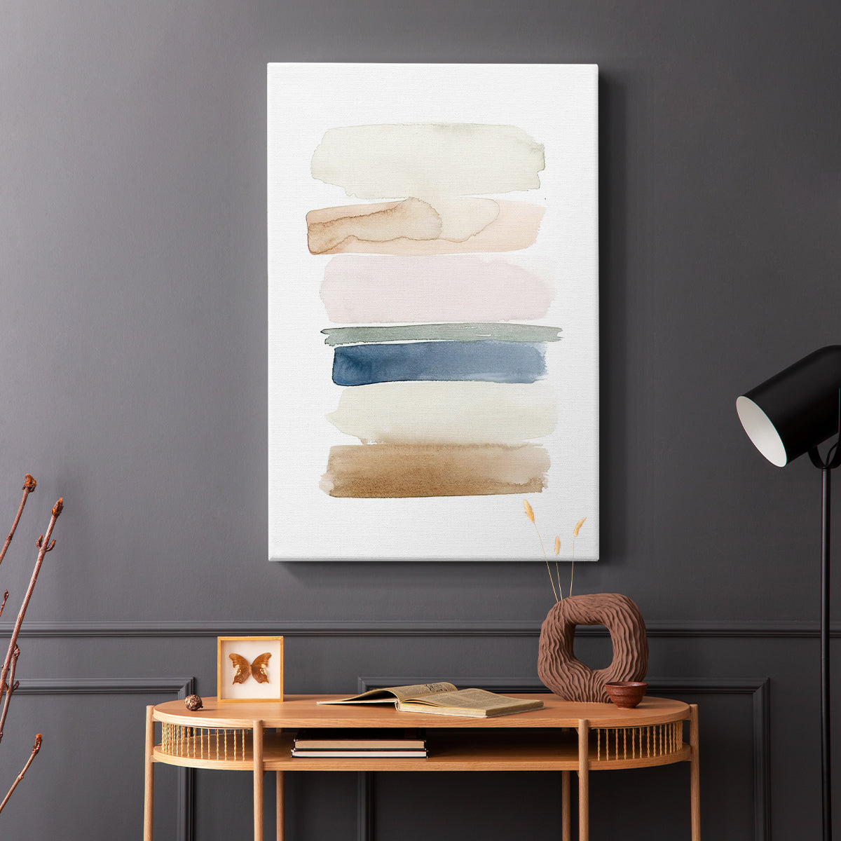 Faint Swatches I - Canvas Art Print