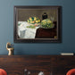 Still Life with Melon and Peaches - Ornate Framed Canvas Print
