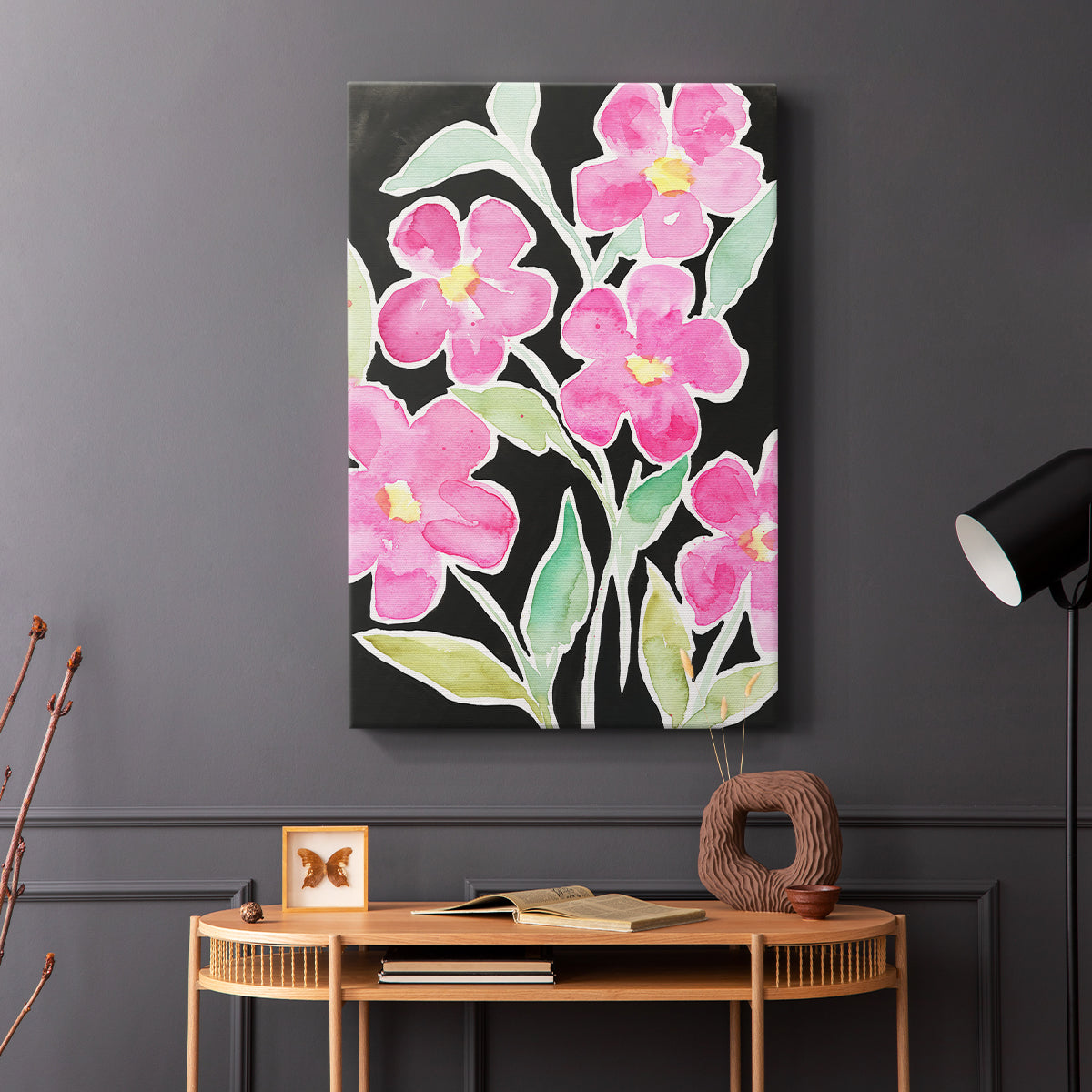 Floral Choir - Canvas Art Print