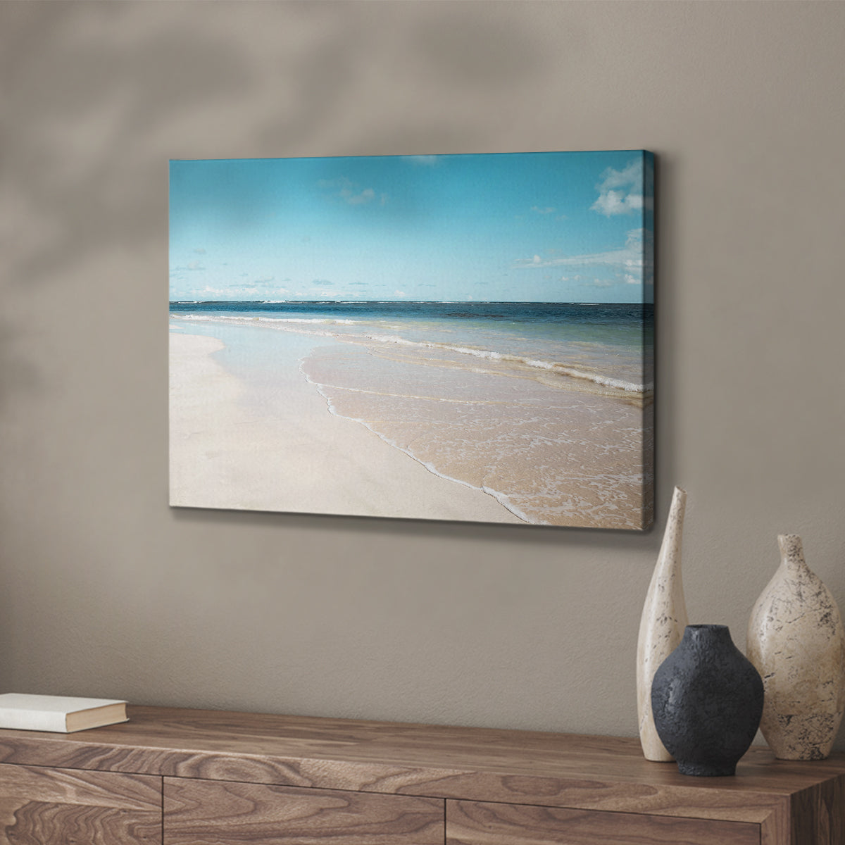 Sugar Sand Beach - Canvas Art Print