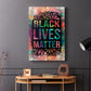 Graffiti Black Lives Matter - Canvas Art Print