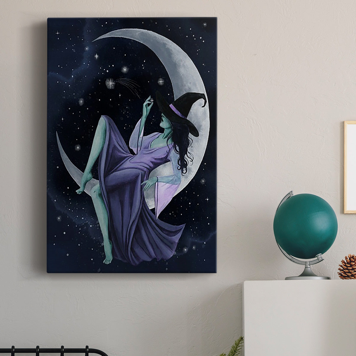 Star Sorceress I Premium Gallery Wrapped Canvas - Ready to Hang