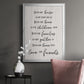 Love and Friends - Modern Framed Canvas Print