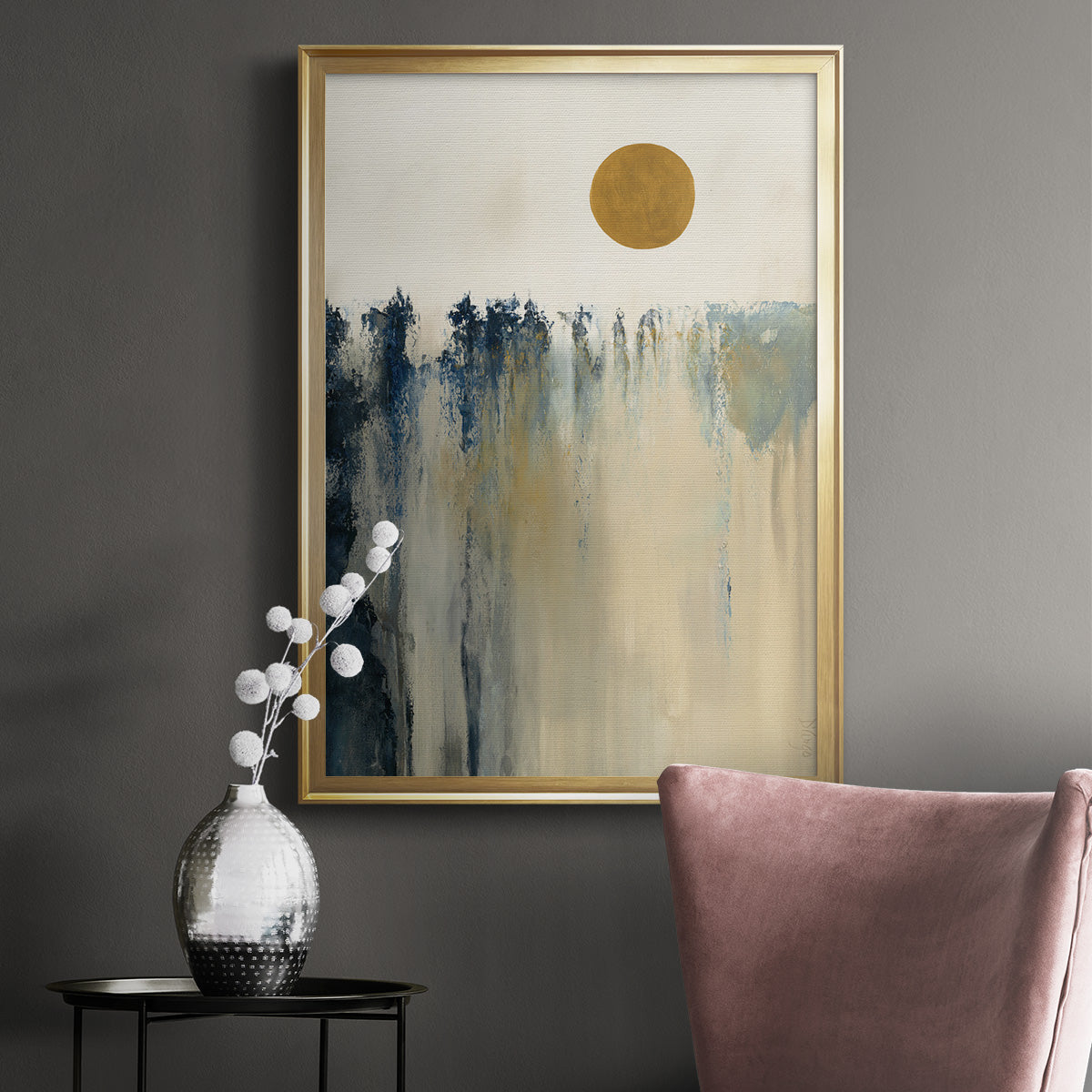 Equilibrium - Modern Framed Canvas Print