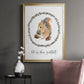 Harvest Home Squirrel - Modern Framed Canvas Print