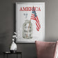 America My Home Sweet Home - Modern Framed Canvas Print