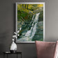Kent Falls - Modern Framed Canvas Print