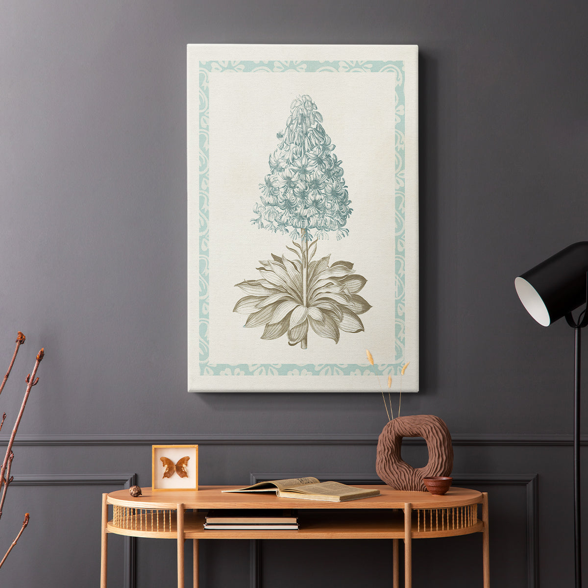Willow Blue Besler VI - Canvas Art Print