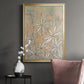 Embellished Starburst Bloom I - Modern Framed Canvas Print