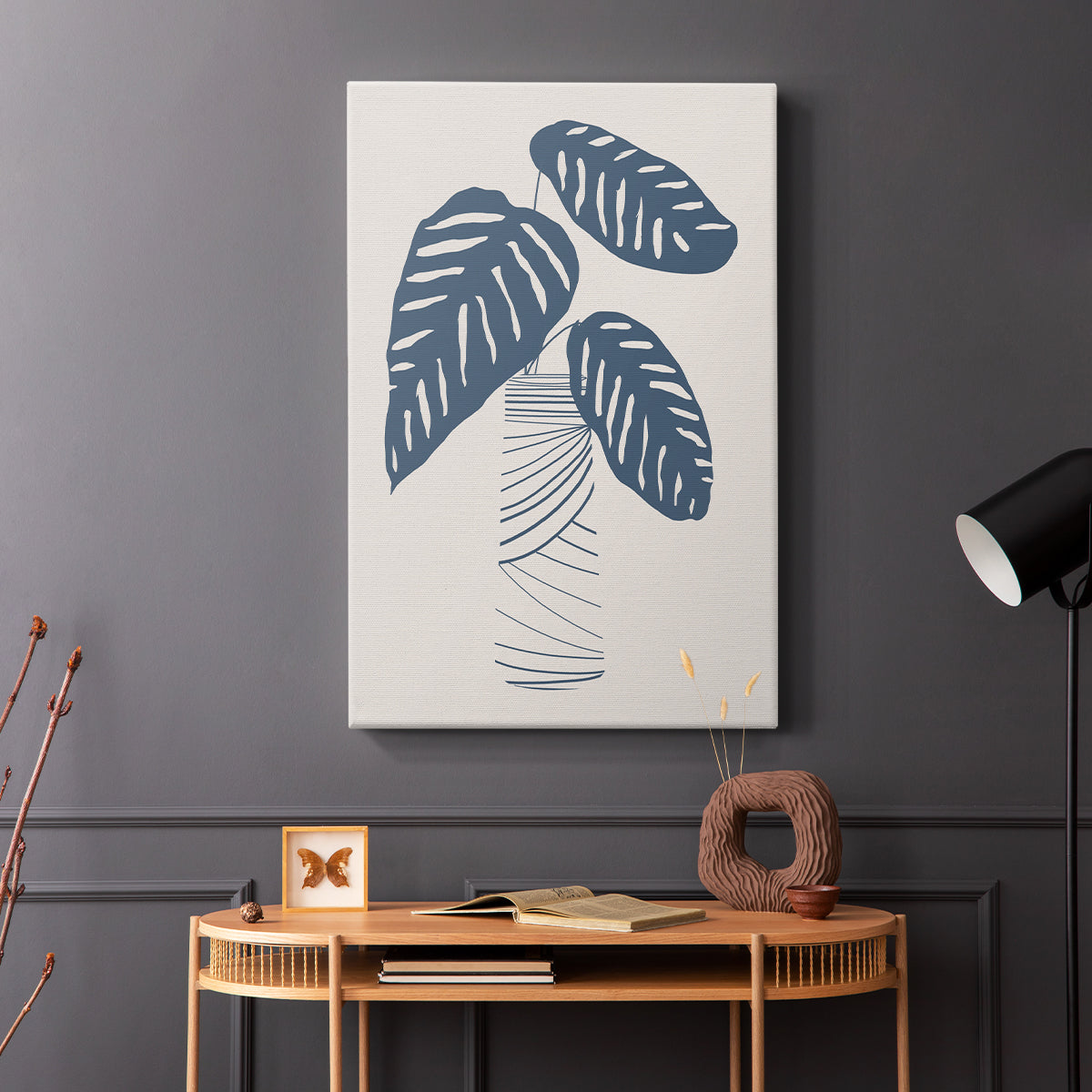 Wired in Monochrome II - Canvas Art Print