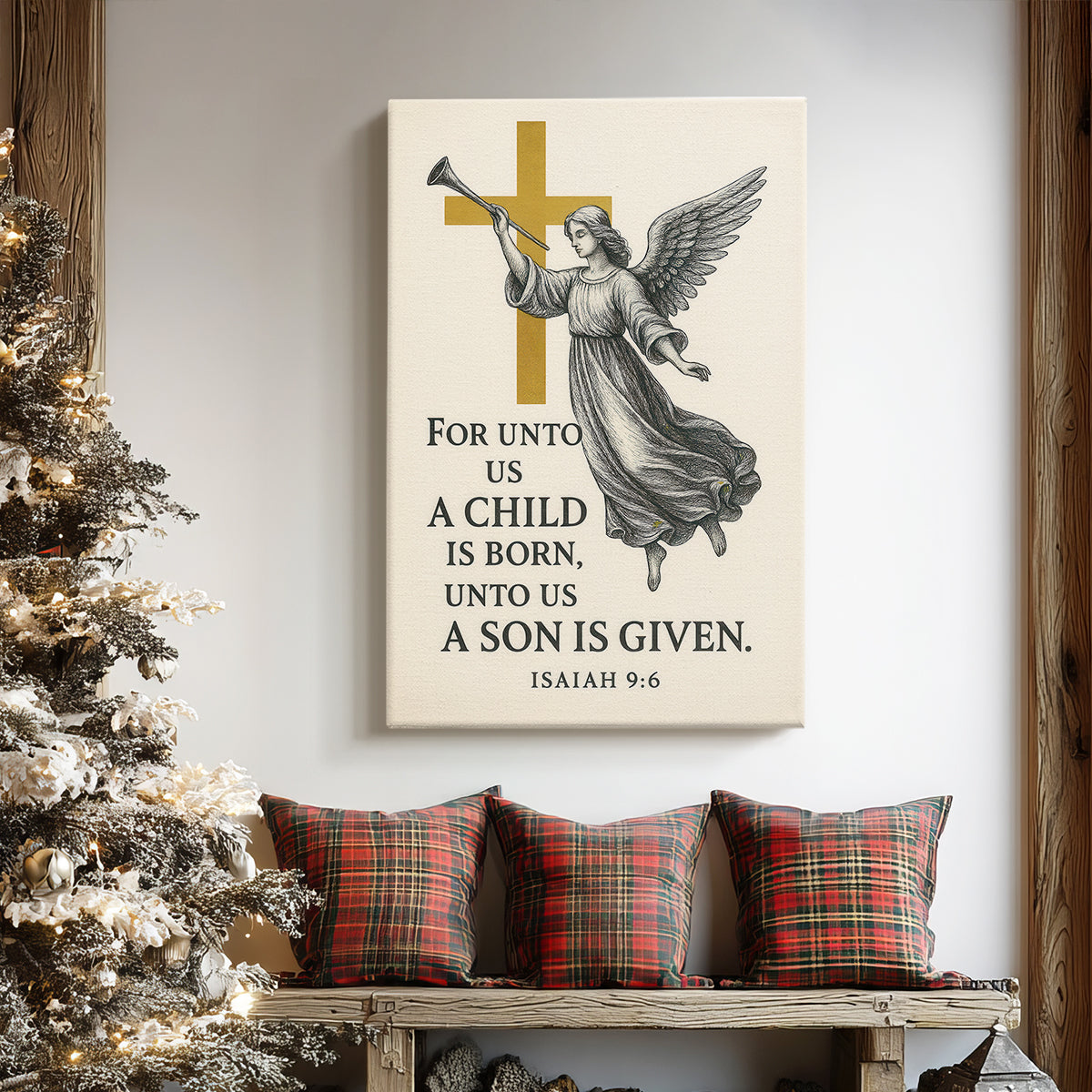 Sugar Blessing of Candle - Canvas Art Print