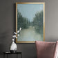 Marsh Morning Fog I - Modern Framed Canvas Print