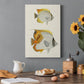 Yellow & Grey Fish I Premium Gallery Wrapped Canvas - Ready to Hang