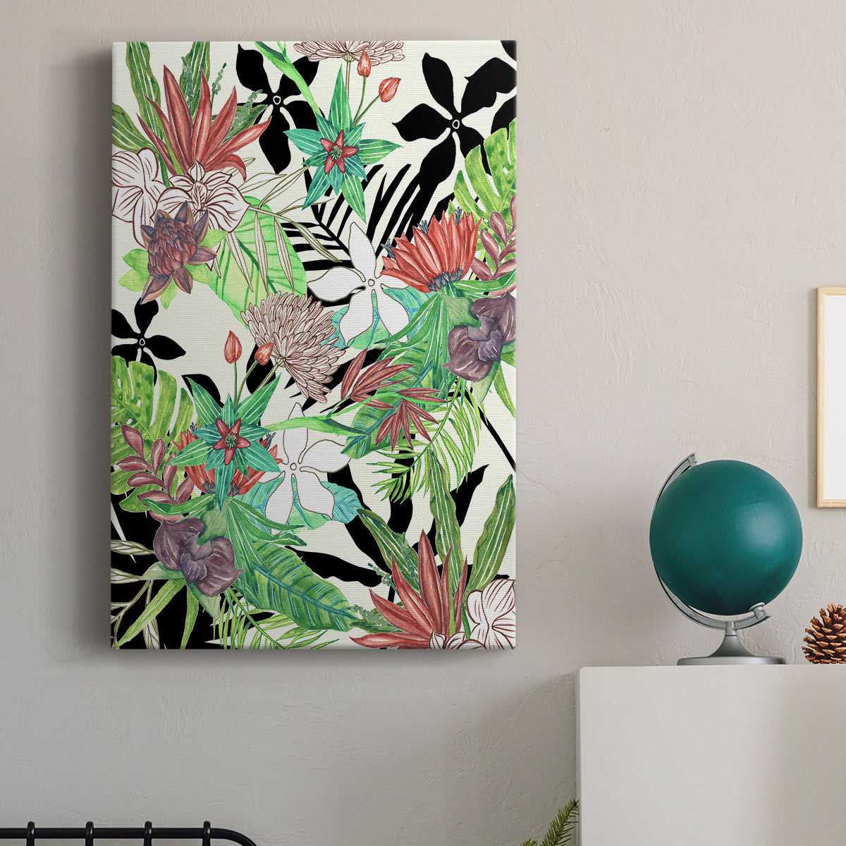 Floral Paradise II - Canvas Art Print