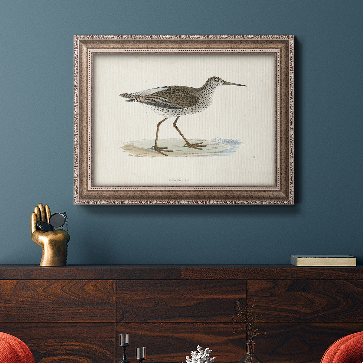 Morris Sandpipers V Premium Framed Canvas- Ready to Hang