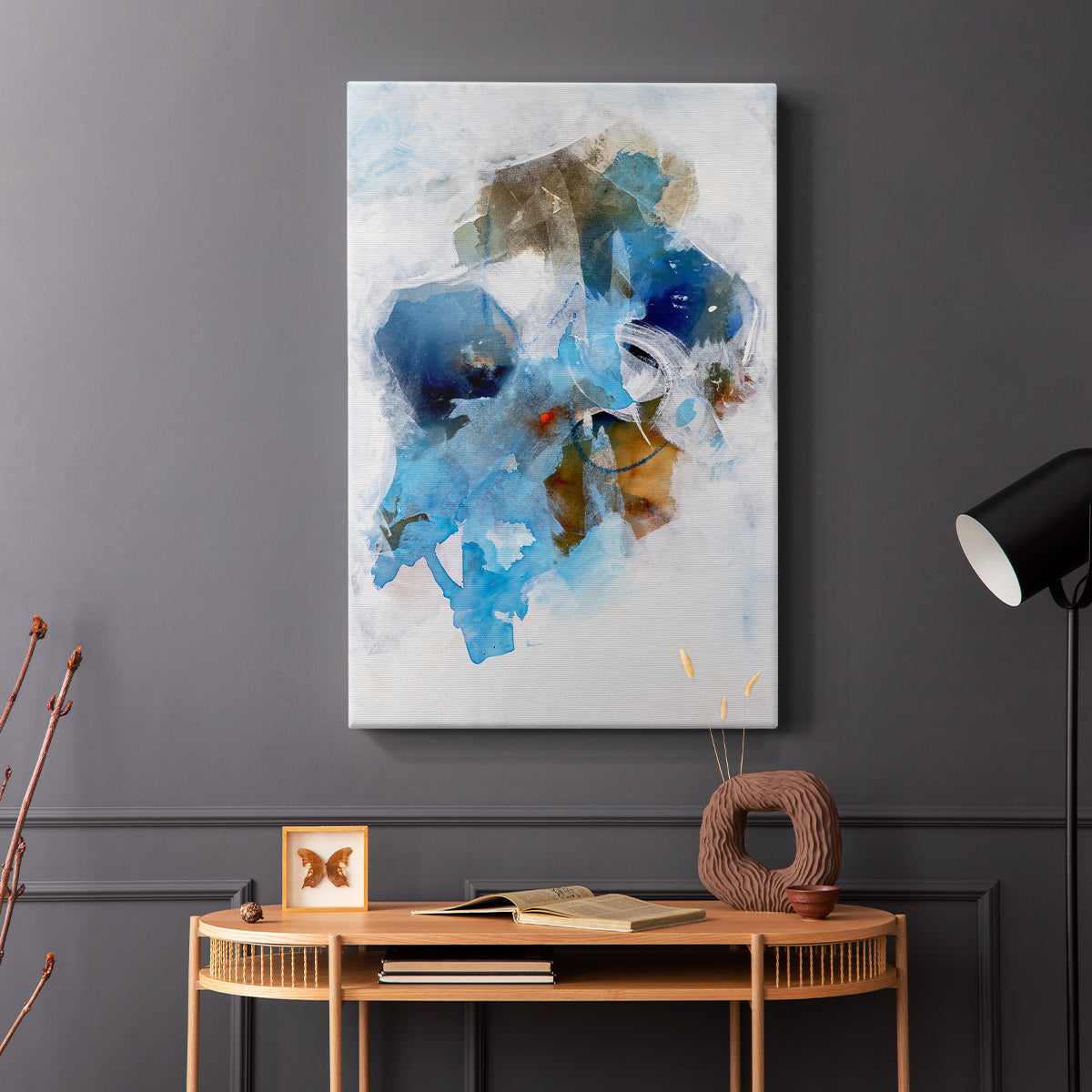 Misty Blue I - Canvas Art Print