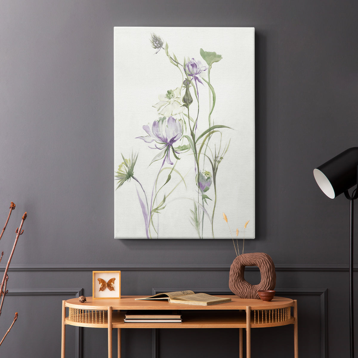 Late Summer Wildflowers II - Canvas Art Print