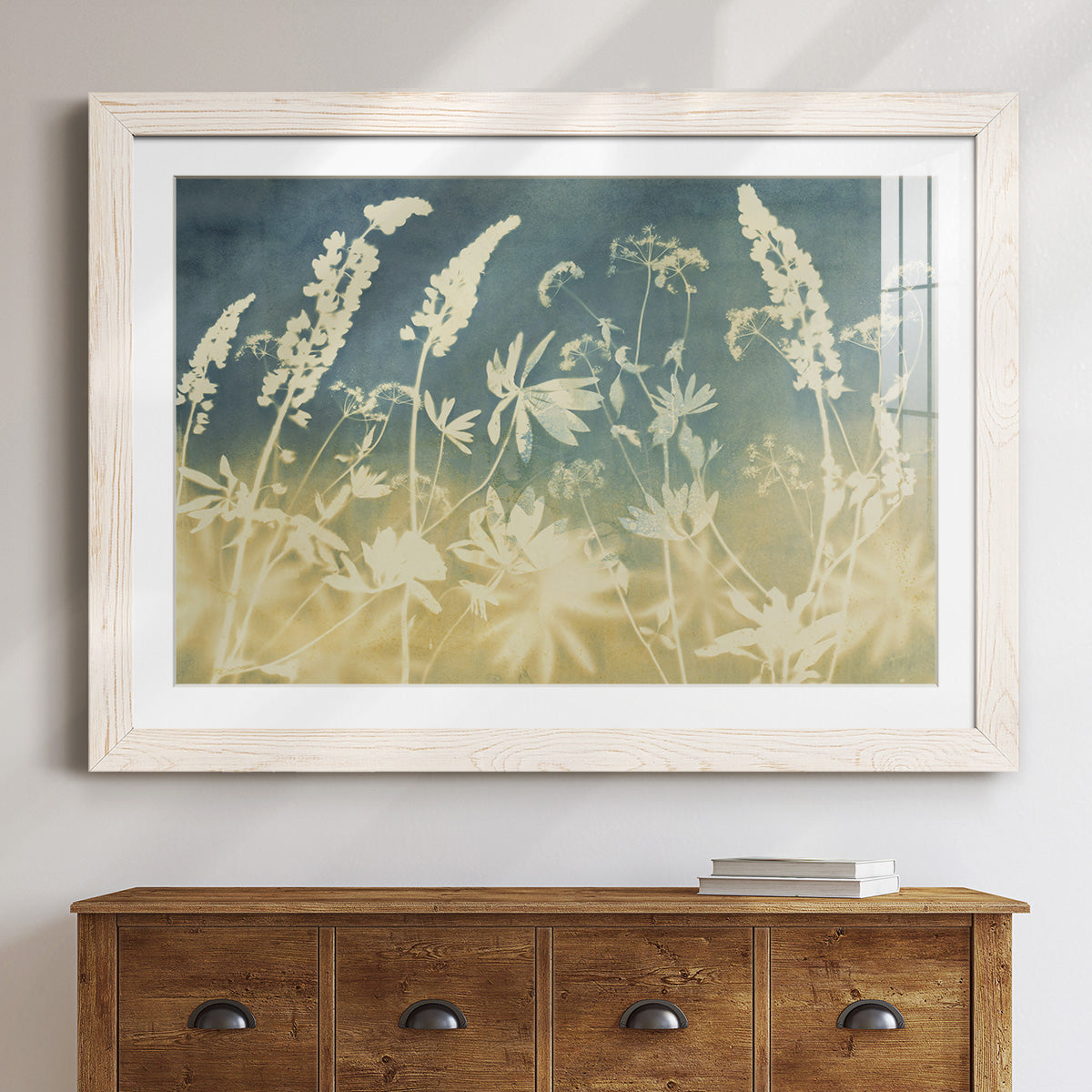 Solstice Lupine - Barnwood Framed Art Print