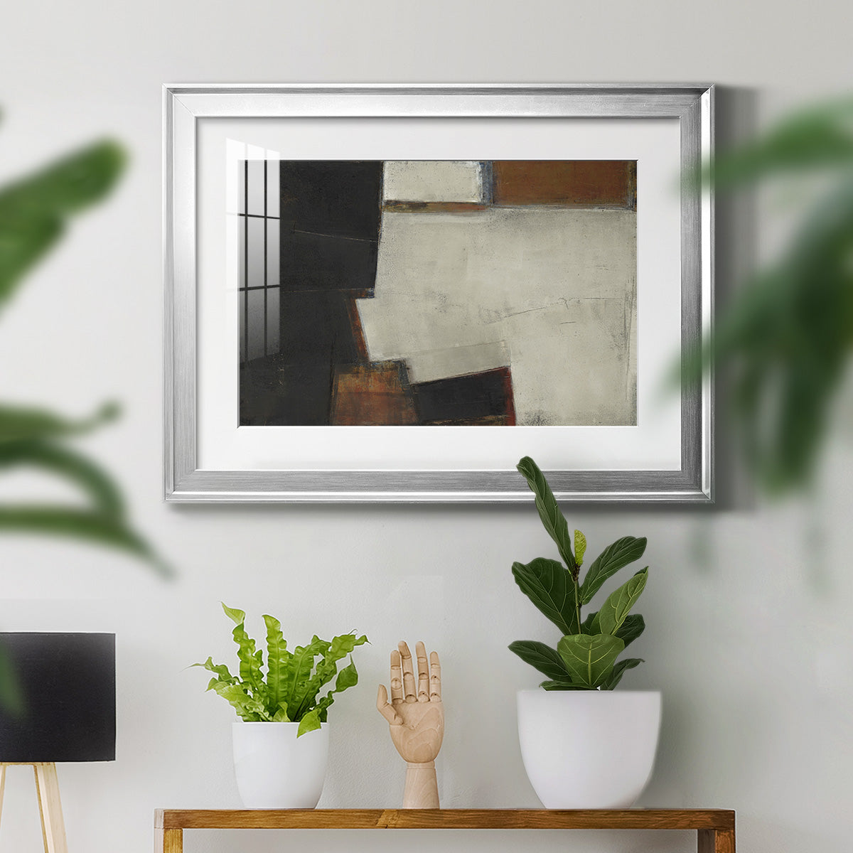 Our Way to Fall - Modern Framed Art Print