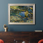 Alpine Pool - Ornate Framed Canvas Print