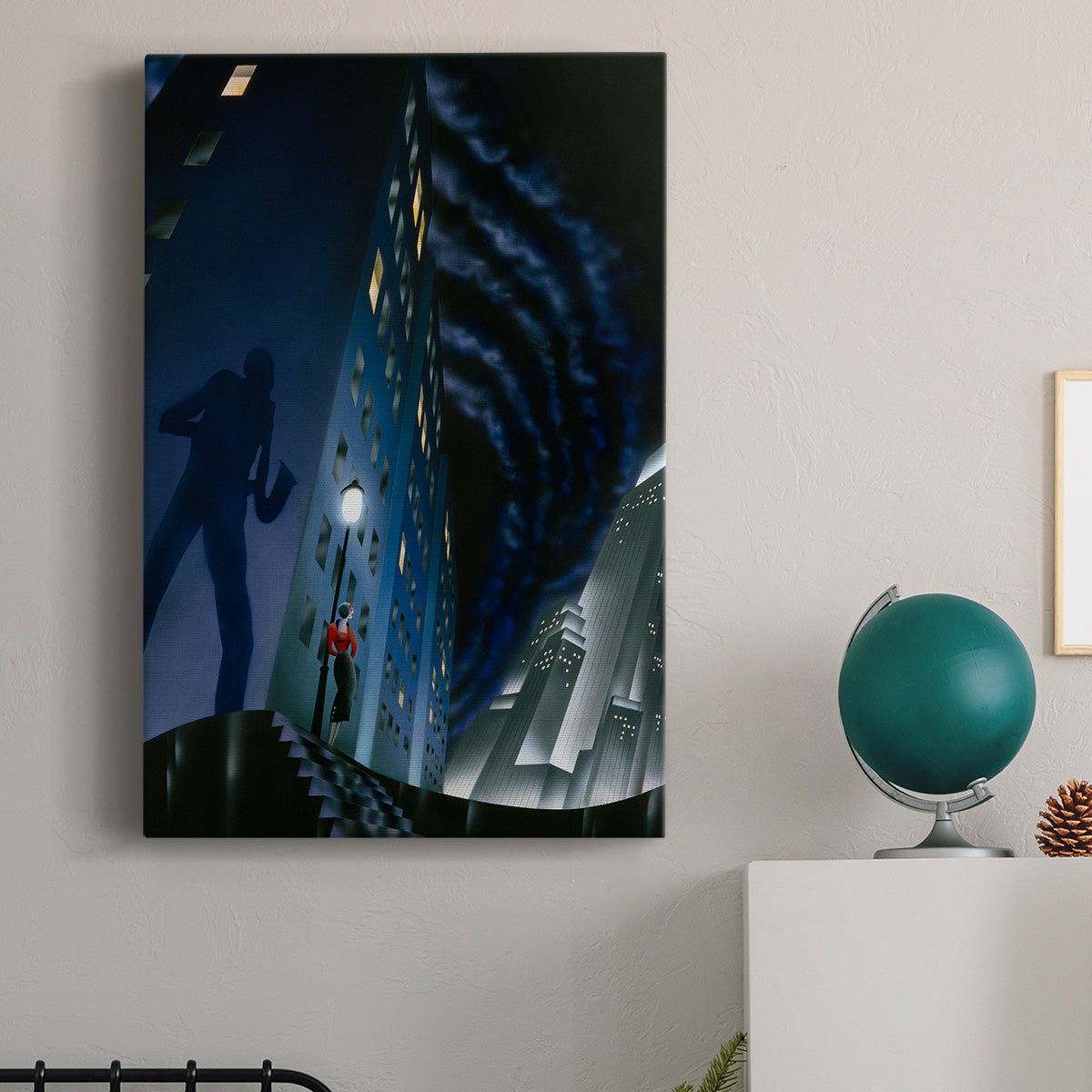 The Shadow Premium Gallery Wrapped Canvas - Ready to Hang