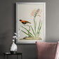 Bird in Habitat III - Modern Framed Canvas Print