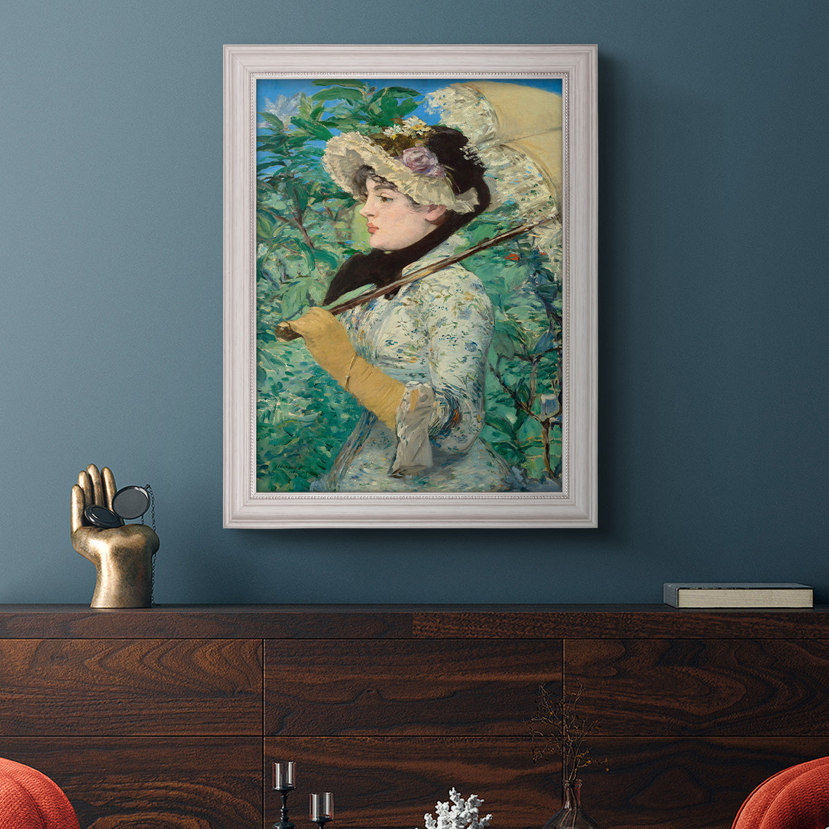 Spring - Ornate Framed Canvas Print