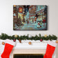 Paris Christmas - Premium Gallery Wrapped Canvas  - Ready to Hang