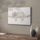 Floral Sloth - Canvas Art Print