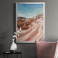 Impasto Plateau II - Modern Framed Canvas Print