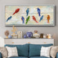 Chatter - Floater Framed Canvas Print