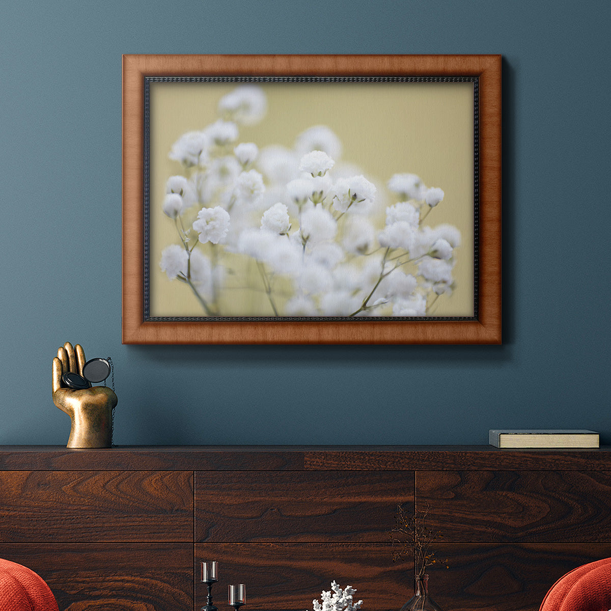 Baby's Breath Study III Premium Framed Canvas- Ready to Hang