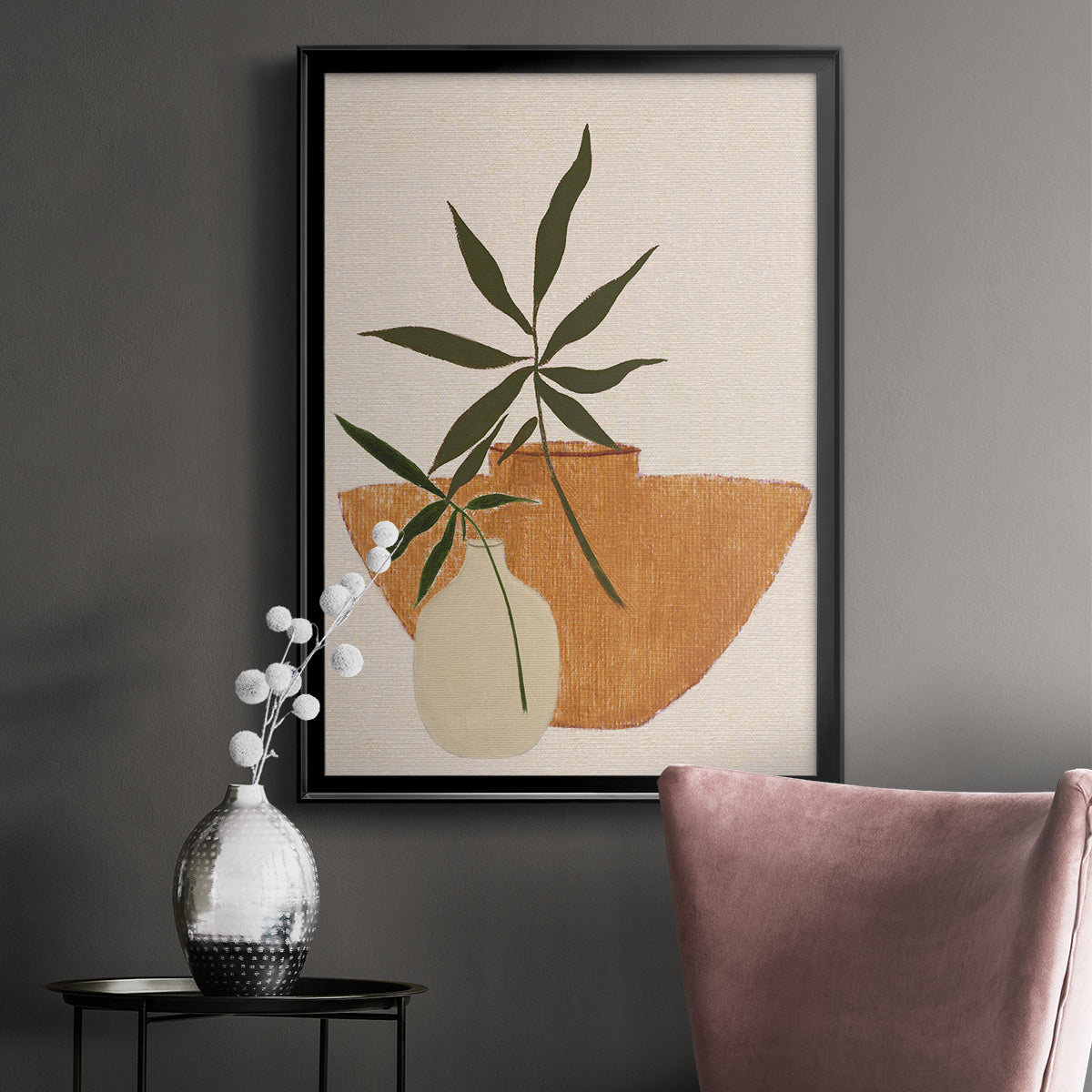 Santa Fe Still Life II - Modern Framed Canvas Print