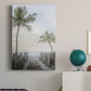 Palm Walk Premium Gallery Wrapped Canvas - Ready to Hang