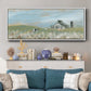 Cotton Fields - Floater Framed Canvas Print